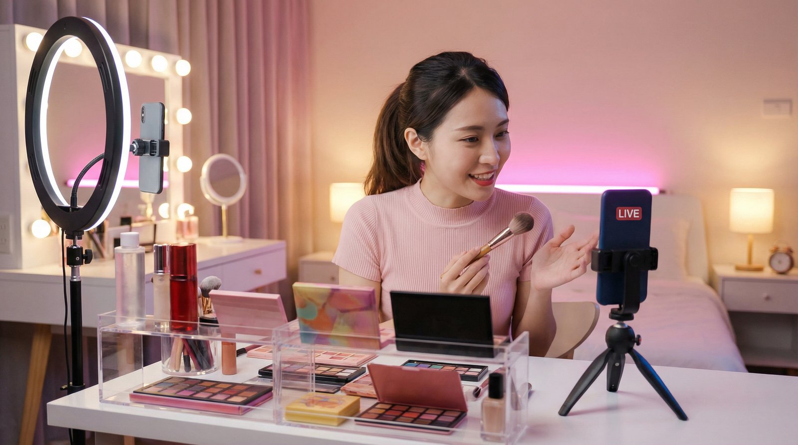 蘑菇视频美妆直播视频