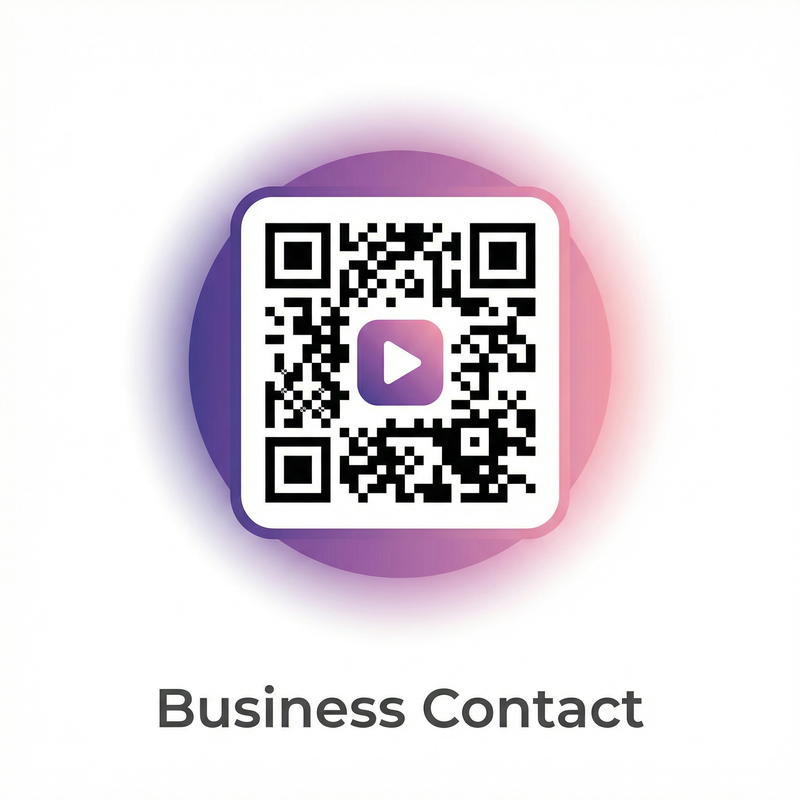 蘑菇视频商务二维码